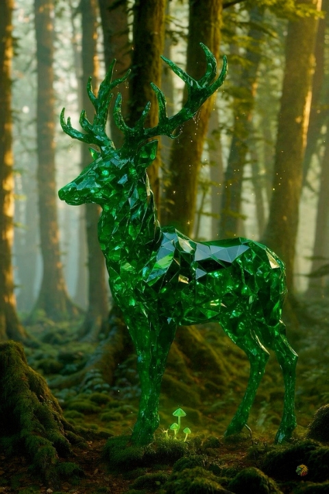 Figura de Card Minimalista Green Soul